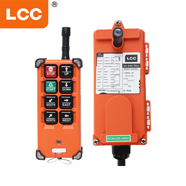 F21-E1B Wireless Crane 1 Transmitter 1 Receiver Industrial Waterproof Crane Wireless Remote Control