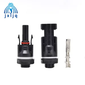 Good Price 1 Set MC 4 Solar Panel Connector IP67 Waterproof 30A 1000V DC Male & Female Solar Connectors with 2 Terminals