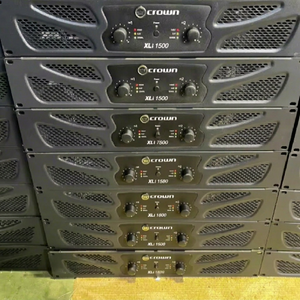 เพาเวอร์แอมป์ CROWN XLi1500 1 เครื่อง ใช้งานได้ ของมือสอง - Product Image 1