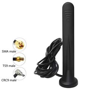 Consulta 4G 5G antena Muestra gratis SMA Macho ts9 crc9 RG174 Longitud del cable 1M 5M base magnética enrutador antena Lte antena 4G 5g - Product Image 4