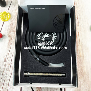 Cachimba Manual de Lujo de Acero Inoxidable Alpha Hookah Boutique Original de China con Logotipo Personalizable, Diseño de Polvo para <span class=keywords><strong>Chicas</strong></span>, Compatible con OEM - Product Image 6