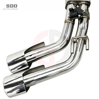 Système d'échappement complet à haut débit SDO pour Mercedes Benz G63 AMG W463A W464 4.0T 2018-2026 avec bouclier thermique et catalyseur intégré