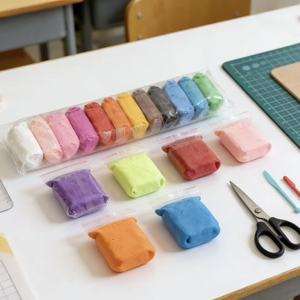 Miglior Vendita: Pasta Modellabile Leggera ad Asciugatura all'Aria e Argilla Super Leggera in 12 Colori, Non Tossica, Colorata e Super Morbida - Product Image 3