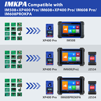 Para Autel IMKPA Kit de accesorios de programación de llaves profesional Programador de llave de coche universal con lector de código de herramienta de llave IM508 IM608