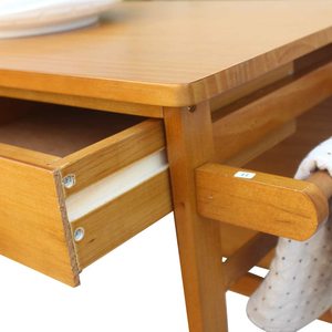 Combohome mutfak ada market arabası katlanır yemek sepeti tekerlekler kat masa ve <span class=keywords><strong>2</strong></span> kare tabureler ile sandalye seti - Product Image 2