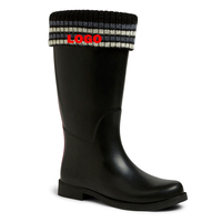 Bas extensibles en caoutchouc polaire unisexe OEM, chaussettes de pluie, coupe ras du cou, Wellie Welly, pour chaussures de pluie, thermique