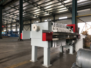 เครื่องอัดแผ่นกรองตะกอนแยกของเหลวแข็งแบบไม่ต่อเนื่องมีประสิทธิภาพสูง - Product Image 3