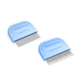 Commercio All'ingrosso della fabbrica MOQ BASSO Due Stili <span class=keywords><strong>Pet</strong></span> Pidocchi Grooming Pettine Gatto Del Cane Pettine della Pulce - Product Image 5
