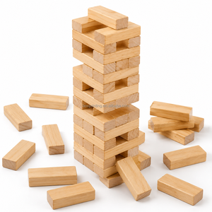 Juego de Beber Divertido y Personalizado para Adultos, Torre de Bloques de 54 Piezas, Juego de Equilibrio con Comandos para Fiestas - Product Image 2