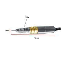 Micromoteur à ongles de haute qualité, brossé, 25000 tr/min, 65W, haute précision, pour salon de manucure