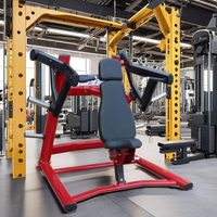 Nautilus acier matériel plaque chargée Fitness Machine inclinaison presse/poitrine presse broche charge sélection équipement Gym dérapage exercice