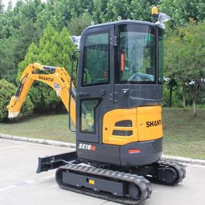 Mini-excavatrice Shantui SE27SR 2,8 tonnes sur chenilles avec moteur Euro5, couple de levage élevé et godet - Product Image 6