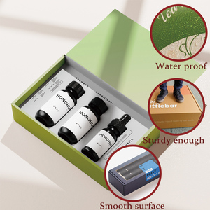 Tùy Chỉnh Sang Trọng Cứng Nhắc Hộp Giấy Từ Flap UV Lớp Phủ Bóng Cán Các Tông Quà Tặng Bao Bì Nước Hoa Tóc Giả Tái Chế - Product Image 2