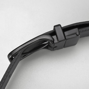 Cinturón de Cuero Vacuno de Alta Calidad para Hombre, Duradero, Giratorio, Reversible, de Doble Cara, Longitud Personalizable, para Estilo Casual o de Negocios - Product Image 3