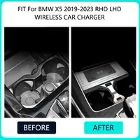 Chargeur sans fil 15W pour BMW X5 2019 2020 2021 2022 2023 Qi Fast Wireless Charging Plate