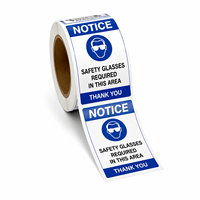 Étiquettes d'avertissement de sécurité industrielles personnalisées et durables, autocollants adhésifs de contrôle qualité pour avertissements de danger et de précaution industrielles