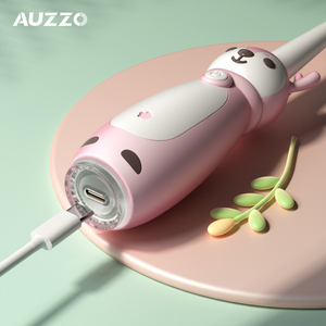 Nuevo Cepillo de Dientes Eléctrico para Niños, Diseño de Dibujos Animados, Impermeable, Recargable por USB, de Silicona, Sónico - Product Image 5