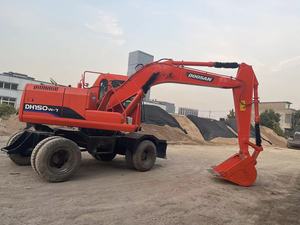 Excavateur à roues DX150W-9C Doosan utilisé pour la construction DX75 150 210 225 300 Matériel d'ingénierie - Product Image 6