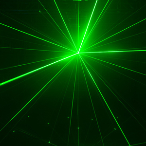 Haz de luz láser giratorio controlado por voz, luz de <span class=keywords><strong>discoteca</strong></span> para saltar, KTV, Flash, salón de baile, barra de Rock, luz de escenario - Product Image 5