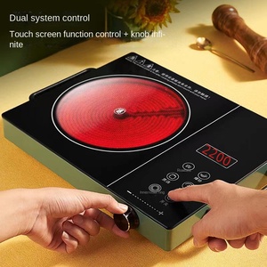 Horno eléctrico de cerámica inteligente para el hogar, vitrocerámica para freír, horno de ondas de luz de ahorro de energía integrado de alta potencia - Product Image 5