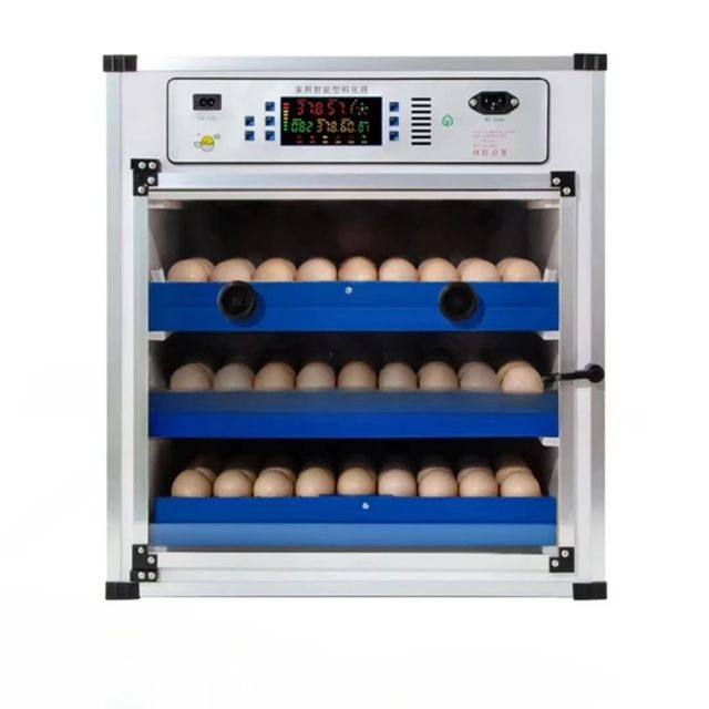 Explosive New Dual Power Solar Egg Incubator Hatcher 204 Egg Capacity Goose Chicken Duck Turkey Ostrich Automatic Egg Turning