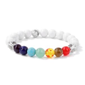 Pulsera de Cuentas de Piedra Natural de 8mm con Grabado de Animales Estilo Melad para Hombre y Mujer, Cordón Elástico, Venta Caliente DIY - Product Image 1