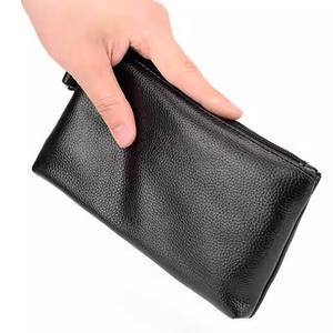 New Mens Hand Carry Envelope <b>Bag</b> <b>Phone</b> <b>Leather</b> Pouch Casual Small Clutch Trendy Man <b>Bag</b> - Product Image 5