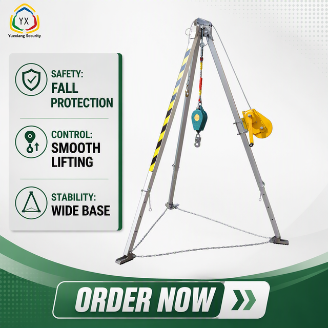 10M 20M 30M Life Saving Tripod Height Rescue Confined Space Entry with Rescue Kit