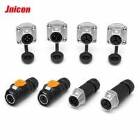 Connecteur circulaire métallique anti-vibration IP67 MJ16, mâle-femelle, pour panneau, prise hybride d'alimentation et de signal pour pack de batteries au lithium