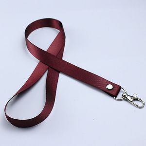 カスタマイズ可能なロゴ15mmポリエステルリベットロブスタークラスプストラップ無地オフィスバッジストラップ - Product Image 6