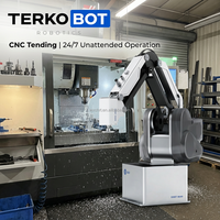 Bras robotique collaboratif industriel et éducatif MG400 à double usage, Cobot homologué pour les projets d'appel d'offres gouvernementaux et scolaires