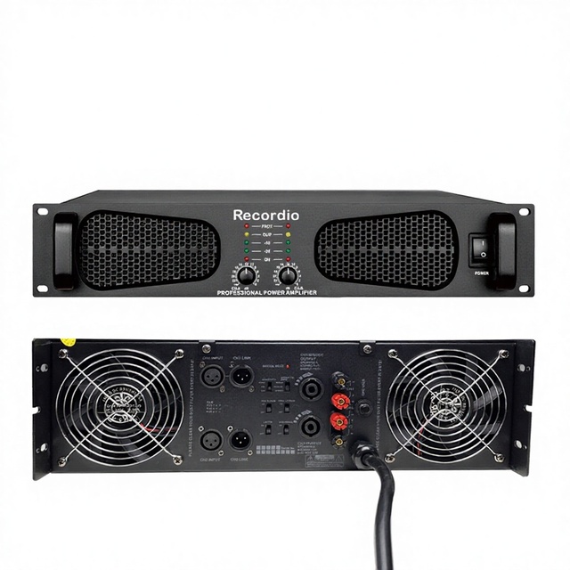 GAP-H1800 3U Power Amplifier 2000w 2 Channels Powerful Amplifier for Professional Stage Performance High Power and Quality