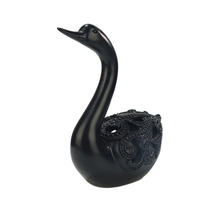 Su misura a grandezza naturale elegante <span class=keywords><strong>cigno</strong></span> <span class=keywords><strong>nero</strong></span> di lusso decorazioni per la casa moderna a buon mercato - Product Image 6