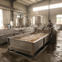 Cuve de Fermentation en Acier Inoxydable SS304/316L pour la Production de Sauce Moromi