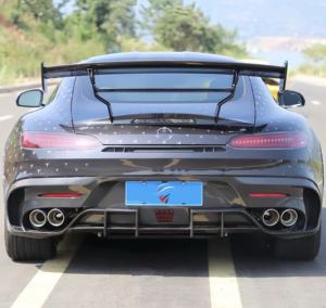 Kit de carrocería completo de la serie <span class=keywords><strong>Black</strong></span> de fibra de carbono seca Real para <span class=keywords><strong>Mercedes</strong></span> Benz AMG GT GTS <span class=keywords><strong>GTR</strong></span>, actualización a la edición <span class=keywords><strong>Black</strong></span> <span class=keywords><strong>Series</strong></span> - Product Image 6