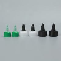 Vert Noir Blanc 20mm 24mm 28mm Long Buse Bouche Pointue Twist Top Spout Caps 20-410 24-410 28-410