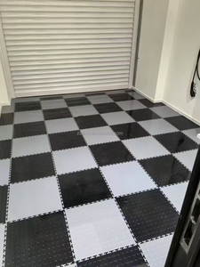Bordo Angolare in PVC Resistente <span class=keywords><strong>per</strong></span> <span class=keywords><strong>Pavimenti</strong></span> a Incastro <span class=keywords><strong>per</strong></span> Piastrelle di Garage, Palestre e Officine - Product Image 2