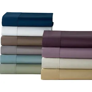 Egyptian cotton 300TC to 1200TC fabric wholesale for bed sheets