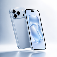 Version Globale Vente en Gros Téléphone Portable 18 Pro Max 6,9 Pouces 18 Pro Max 5G Couleur Rouge Vin Glacé Débloqué 1 To 512 Go