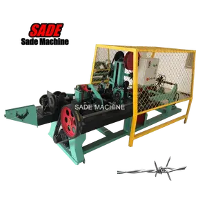 High Quality automatic roll wire making machine / galvanized wire barbed machine