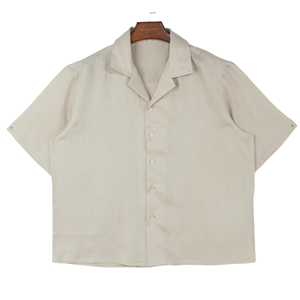 Camicie da <span class=keywords><strong>uomo</strong></span> eleganti di lusso Slim Fit a maniche corte top traspiranti comode camicie elastiche antirughe - Product Image 1