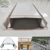 Système hydroponique SUNSGH pour la culture de tomates en gouttière, système de serre commerciale pour tomates, concombres et melons