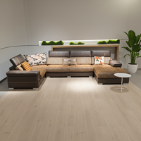 VONLIVA Ensemble de canapés modulaires de style moderne, mobilier de salon en cuir écologique et chenille, canapé-lit nordique, usine de meubles