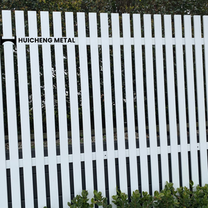 Clôture décorative de <span class=keywords><strong>jardin</strong></span> blanche en alliage d'aluminium facile à assembler, panneaux verticaux de sécurité pour l'extérieur, la <span class=keywords><strong>maison</strong></span> et la cour, clôtures à piquets, Australie - Product Image 2