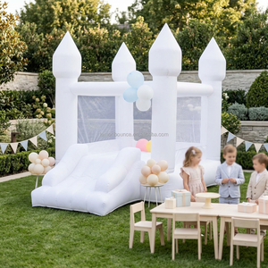 Château gonflable avec toboggan, très demandé, pour enfants et adultes, idéal pour les mariages, les événements et la <span class=keywords><strong>location</strong></span> commerciale - Product Image 2