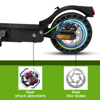 Trottinette électrique pour adultes, batterie longue portée, certifiée CE EN 17128 RoHS, livraison en 3 à 5 jours pour les déplacements sur de courtes distances