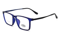 LevelNine 75122 Montures de Lunettes Rectangulaires Tendance en TR90 pour Verres Correcteurs