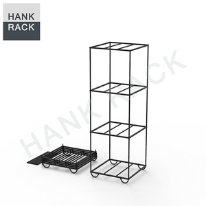 Freestanding lốp hiển thị đứng Rack bánh xe rim hiển thị giá - Product Image 2
