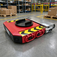 Chariot électrique télécommandé 20T avec double moteur et patins autopropulsés pour le positionnement de machines