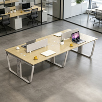 Mobilier de bureau modulaire au design moderne, bureau de travail et table de bureau pour les espaces de travail ouverts